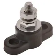 Jaylec 5/16" Power Distribution Post, Pack of 5 - Black, BPP516B-5