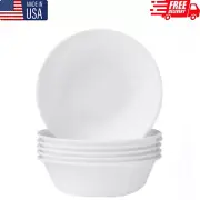 Premium Corelle Vitrelle 6-Piece Soup Cereal Bowl Set, 18 Ounce Round Bowl Set