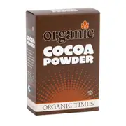 'Organic Times Cocoa Powder 200g – Premium quality organic cocoa powder delivered fresh to your door | Doorstep Organics'