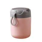 Microwave Soup Jar Metal Soup Cup Portable Water Bottle Insulated Soup Container