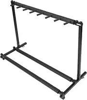 Metal Guitar Display Stand Holder Organize Instrument Accessory for Guitar Store Room (Iron + rubber 2)