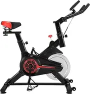 [GENKI] Exercise Bike Stationary Bicycle Spin Bike Workout for Home Gym Fitness Training with Belt Drive Resistance LCD Monitor iPad Mount