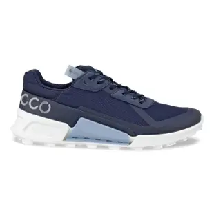 【ecco】BIOM 2.1 X COUNTRY W 健步2.1輕盈戶外跑步運動鞋 女鞋(午夜藍 82283350769)