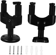 ibasenice 2 Set Guitar Hook Guitar Stand Electric Guitar Wall Mounted Clothing Rack Guitar Wall Hanger Guitar Hanger Guitar Wall Stand Guitar Ukulele Hook Hangers Guitar Holder Plastic