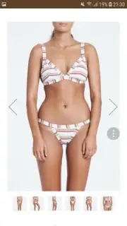 ZULU AND ZEPHYR Terra Firma Bikini, Size 10
