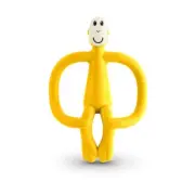 Matchstick Monkey Teething Toy & Gel Applicators - Yellow