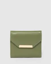 Green Blake Weave Wallet