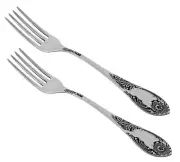 IMPERIAL Dinner Forks - Set of 2 Stainless Steel Dinner Forks М-12 -- 9.06" Each