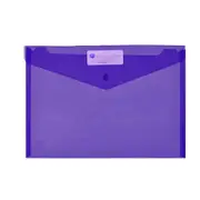 Marbig Doculope Document Wallet A4 Purple