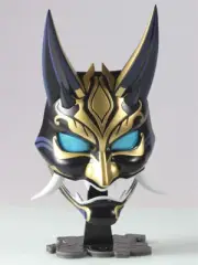 Genshin Impact Xiao LED FRP Mask Vigilant Yaksha Cosplay Full Face Masks Prop