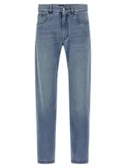 [Fendi] Fendi-Denim Jeans Celeste-Uomo 34
