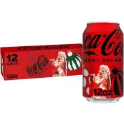 Coke Zero Sugar Cola Soda, 12 oz, 12 Pack (Package May Vary),Rich brown