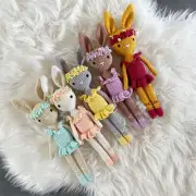 Crochet Ballerina Bunny Bunny Photo Props Amigurumi Bunny Bunny Plush