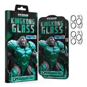 2PCS Atouchbo Matte Anti-Glare Tempered Glass Screen Protector for iPhone 15 Pro Max [6.7 inch] & 2PCS Camera Lens Protector Premium HD - 2PCS Each