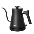 Electric Gooseneck Kettle - 304 Stainless Steel for Coffee & Tea, Auto Shutof...