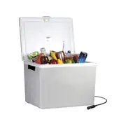 Koolatron 34l Grey 12v Cooler And Warmer Portable Travel Fridge