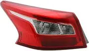 LED Rear Tail Light ，Compatible for Nissan Sentra 2016 2017 2018 Warning Brake Stop Fog Lamp Turn Signal Light Car Accessories(Left)
