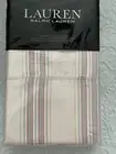 NWT RALPH LAUREN Claudia Stripe Set of Two Standard Pillowcases