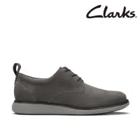 在飛比找momo購物網優惠-【Clarks】男鞋 Novajoy Up 全皮革輕量彈性正