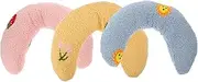 3Pcs Shaped Neck Pillow for Cats and Dogs Soft and Comfortable for Deep Sleep Anxiety Relief for Pets