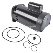 1HP Pool Pump Motor B2848 3450RPM 115/230V 8/16Amps 56Y Frame Single Speed New
