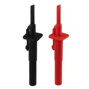 Banana Socket Multimeter Probes 4mm Hook Clamp Multimeter Probes Silicone