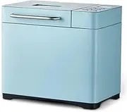 Bread Maker 2.2LB, 19-in-1 Automatic Bread Machine Stainless Steel with Ceramic Pan,15H Timer, Sourdough, Gluten-Free, 710W Bread Maker Machine with 3 Loaf Sizes 3 Crust Colors