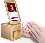 QLXYYFC Nail Art Printer, Quick Positioning Printing,for Create Unique Nail Art Designs at Home, Travel, Parties Tabletop Nail Art Printing Machine