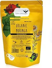 Tea People Organic Moringa Loose Tea in Retail Pack 30 g