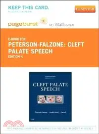在飛比找三民網路書店優惠-Cleft Palate Speech Pageburst 