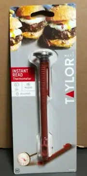 Taylor 5989N Instant Read Thermometer 1" Dial, Multiuse, Recalibrate **