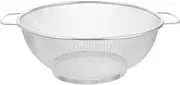 Sturdy Stainless Steel Mesh Oil Strainer Dual Handle Colander Basket for Frying Draining