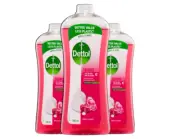 Dettol Antibacterial Foam Hand Wash Rose & Cherry Refill, 900ml - 3 Pack