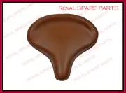 Indian Chief Scout Military Civil Leather Brown Tan Seat Custom Chopper Bobber