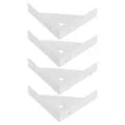 4 Pcs Fixed Bracket Bed Corner Fasteners Fastening Brackets for Furniture