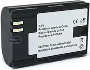 Battery 3600mAh LP-E6NH Rechargeable for Battery Canon EOS R5 R6 R7 5D IV 80D 90D