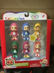 Cocomelon Family & Friends SHARK Pack Figures JJ CeCe Nina Cody Bella Nico NEW