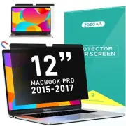 ZOEGAA Magnetic Privacy Screen Filter for MacBook 12" (2015-2017) Laptop Privacy