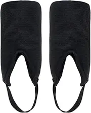 Compression Sleeve for Ankle - Ice Skating Foot Protector Brace | Ankle Sleeves Padded Socks Skateboard Accessories for Foot Support Protection