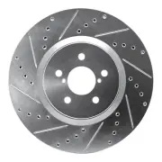 Dynamite Friction Front Driver Side Disc Brake Rotor for Subaru (631-13018L)