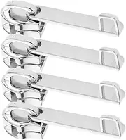 Yardenfun Double-Layer Zipper Locks for Suitcase Replacement Zipper Pulls -Approved Luggage Locks