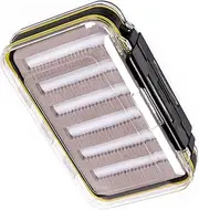 Sosoport Fly Fishing Kit Abs Material Double-Sided Fly Box Large Capacity Lure Organizer for Outdoor Fishing