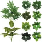 Green Artificial Plant Tropic Plant Lifelike Greenery Plants Garden