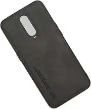 [Kepuch] Silklike Case for Oppo R17 Pro - Cover Bumper Built-in Metal Plate for Oppo R17 Pro - Black