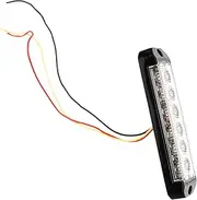 LALADEFIEE Light Strip 18w 3-Sided Car Signal Light 12-24v Multi-Mode Flashing Bar for Pickup