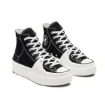 品牌旗艦館▶CONVERSE  男女高筒休閒鞋.帆布鞋 黑白 A05094C 硬殼 ALL STAR CONSTRUCT