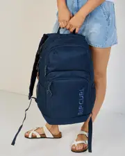 [Rip Curl] Rip Curl Chaser 33L Backpack in Navy/Gold One Size Navy/Gold