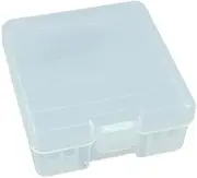 Vsenkes 2xClear AAA Battery Storage Container for 100x AAA, 2 Pcs