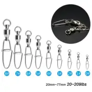 Bearing Barrel Fishing Snap Connector With Pin Heavy Duty Ball Rolling Swivel
