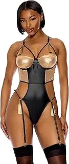 womens Show Stopper Metallic Mesh TeddyShow Stopper Metallic Mesh Teddy